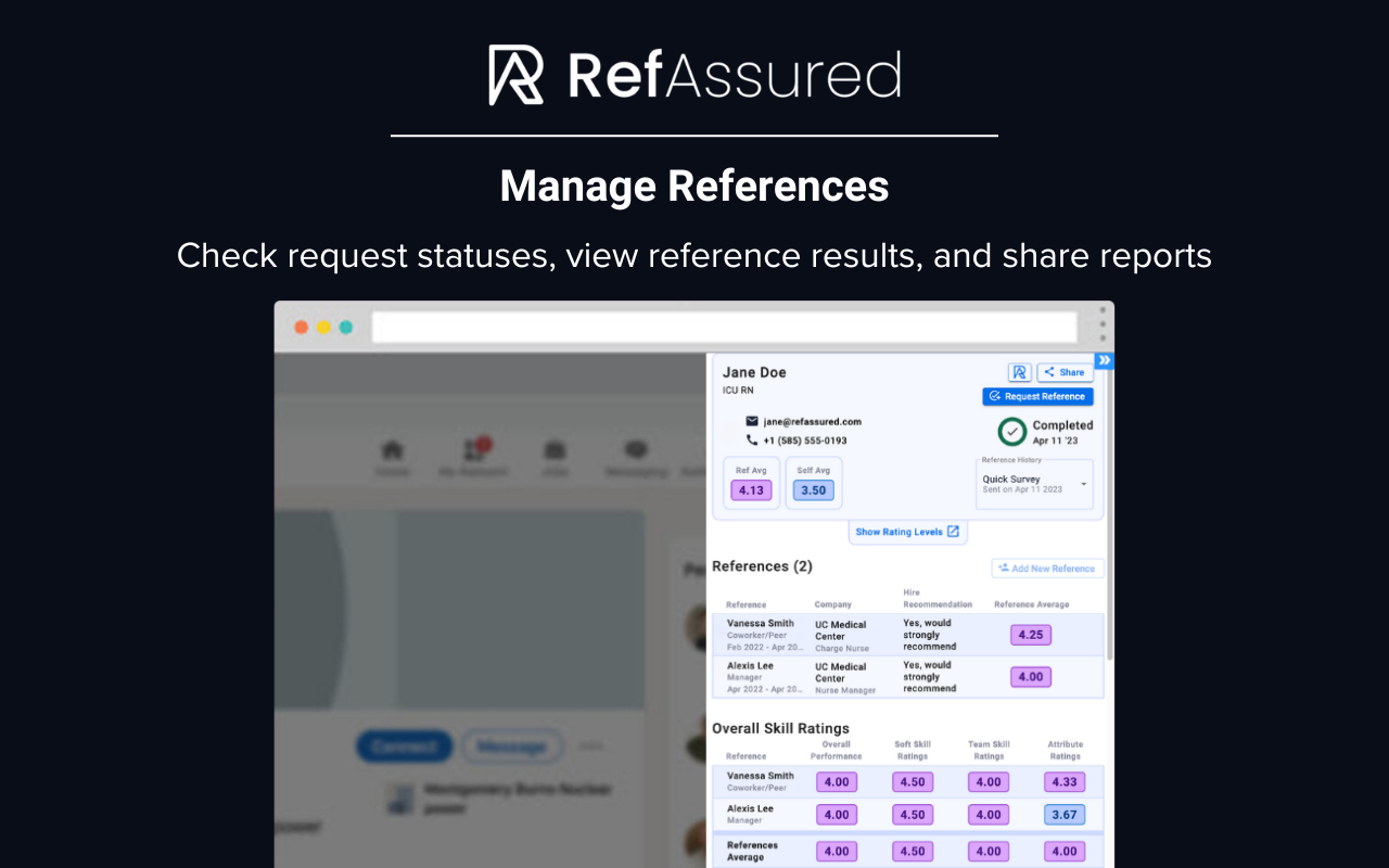 RefAssured Connect – lead generation from references